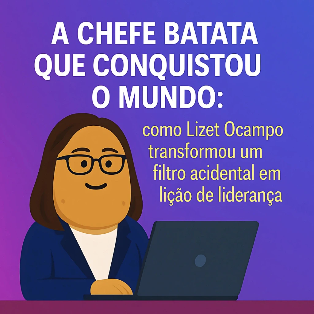 A Chefe Batata que conquistou o mundo: como Lizet Ocampo transformou um filtro acidental em lição de liderança