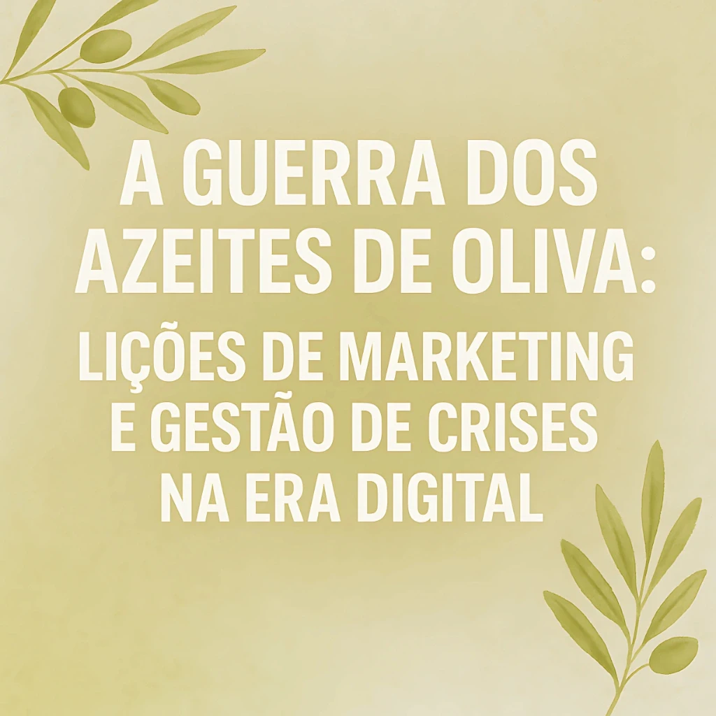 A Guerra dos Azeites de Oliva: Lições de Marketing e Gestão de Crises na Era Digital