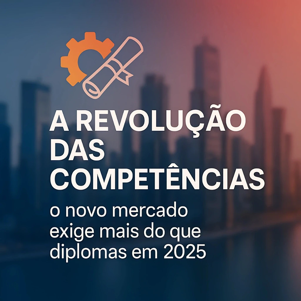 A revolução das competências: o novo mercado exige mais do que diplomas em 2025