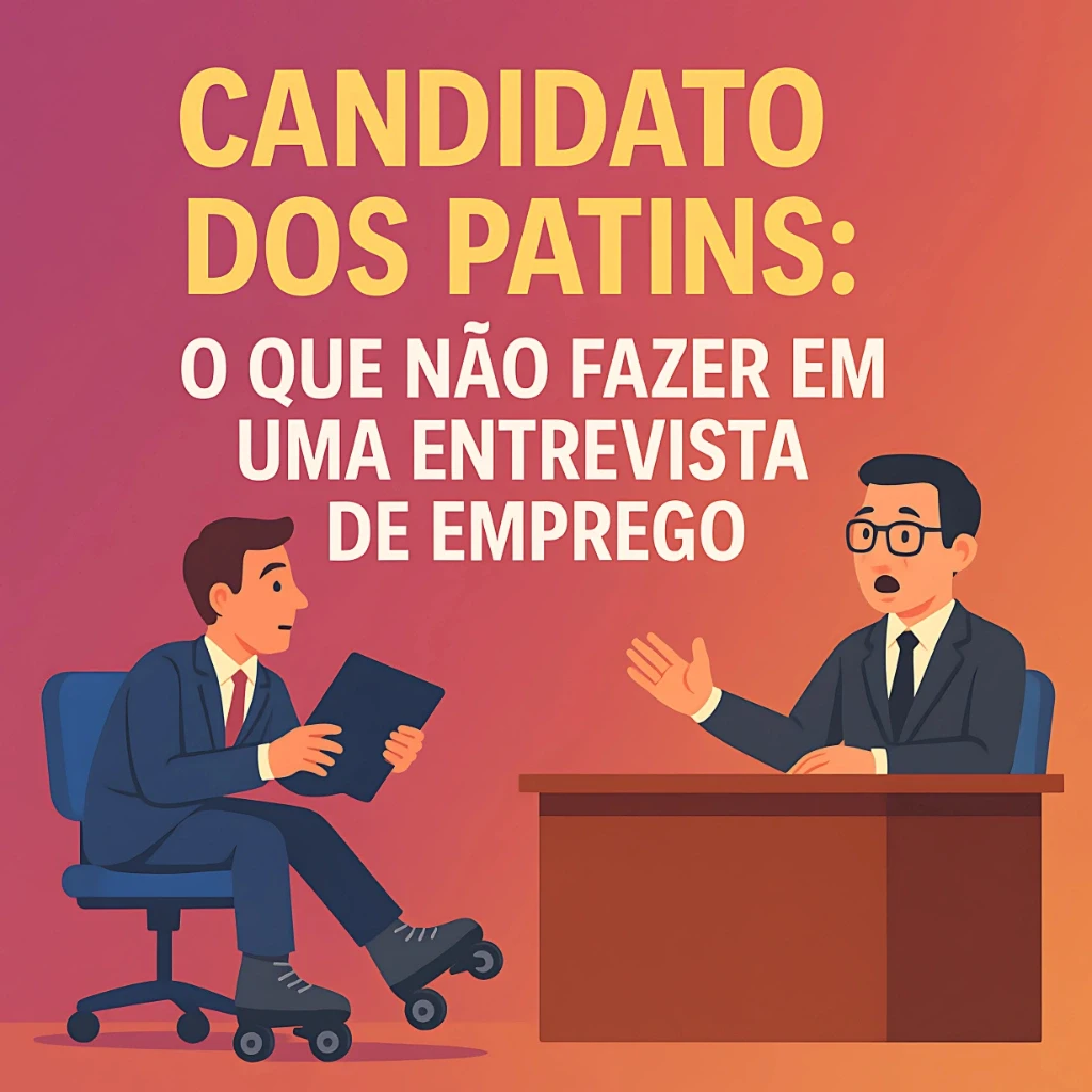 Candidato dos Patins: O Que NÃO Fazer em uma Entrevista de Emprego