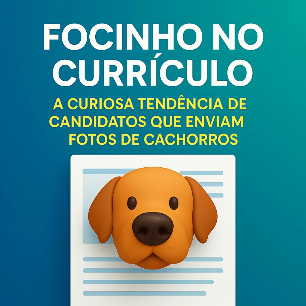 Focinho no Currículo: A Curiosa Tendência de Candidatos que Enviam Fotos de Cachorros