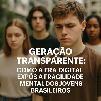 Capa do artigo sobre Geração Transparente: Como a Era Digital Expôs a Fragi...