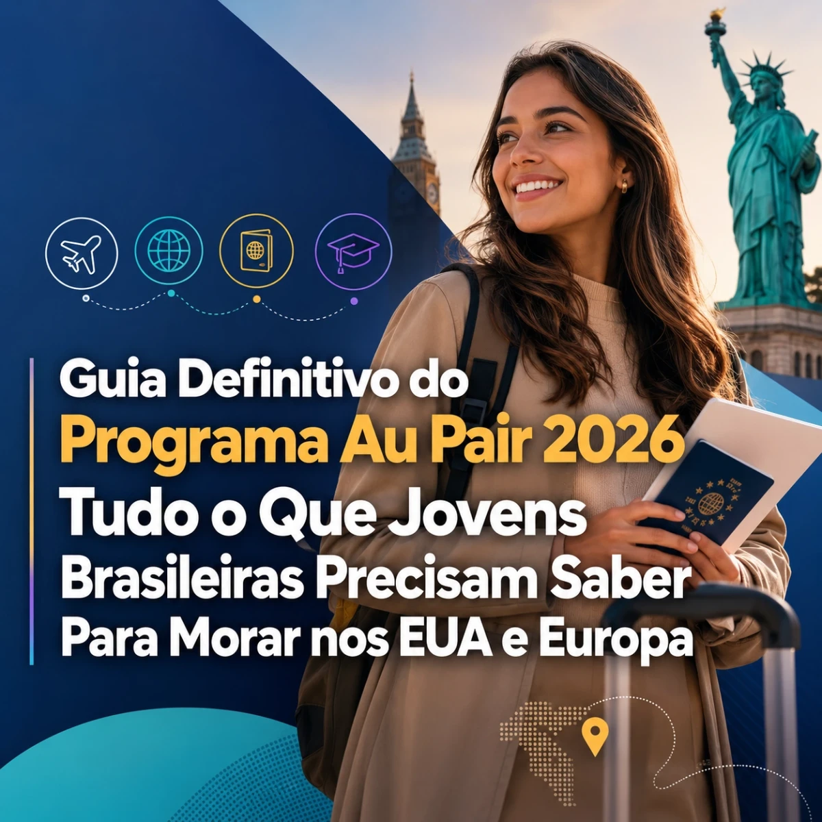 Guia Definitivo do Programa Au Pair 2026: Tudo o Que Jovens Brasileiras Precisam Saber Para Morar nos EUA e Europa