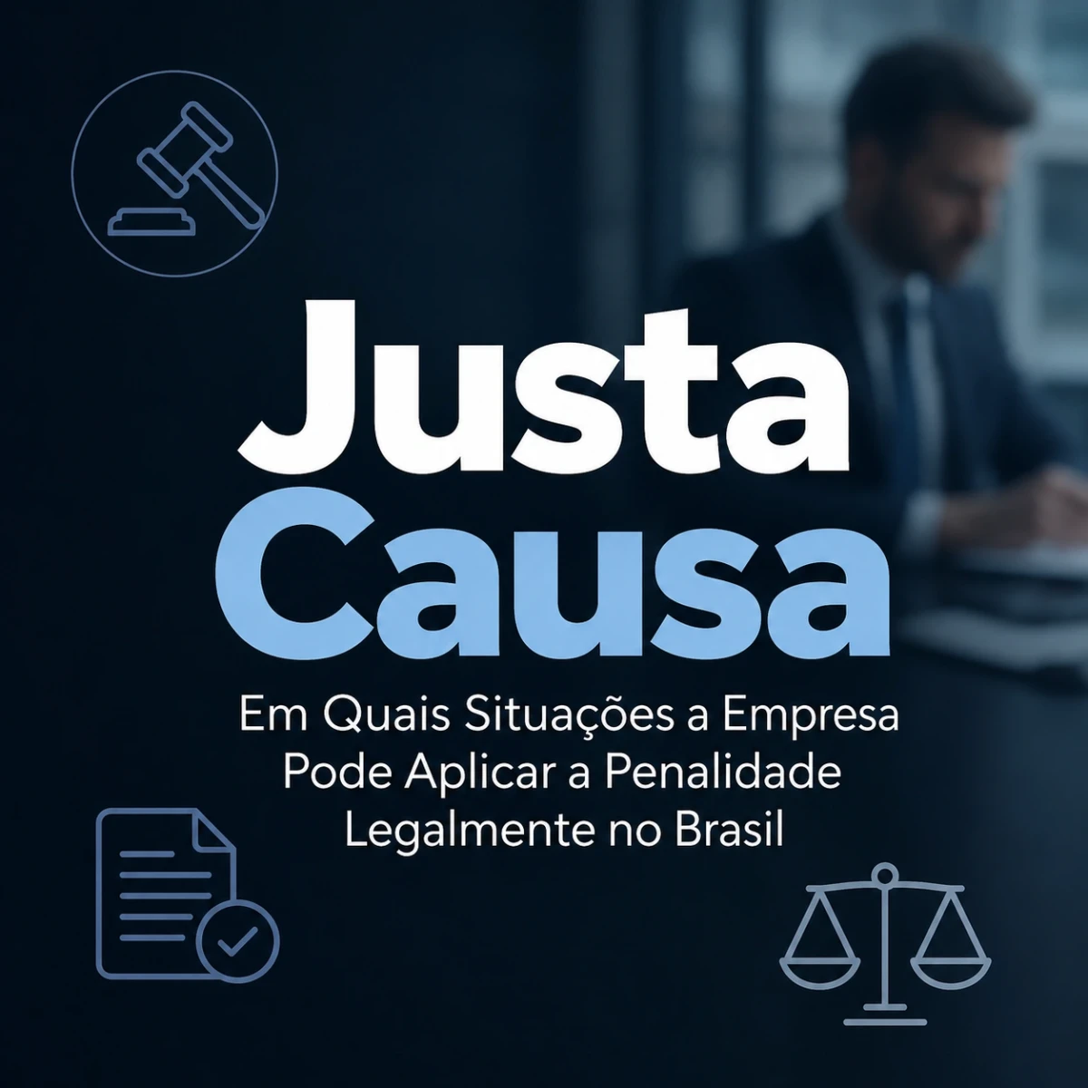 Justa Causa: Em Quais Situações a Empresa Pode Aplicar a Penalidade Legalmente no Brasil