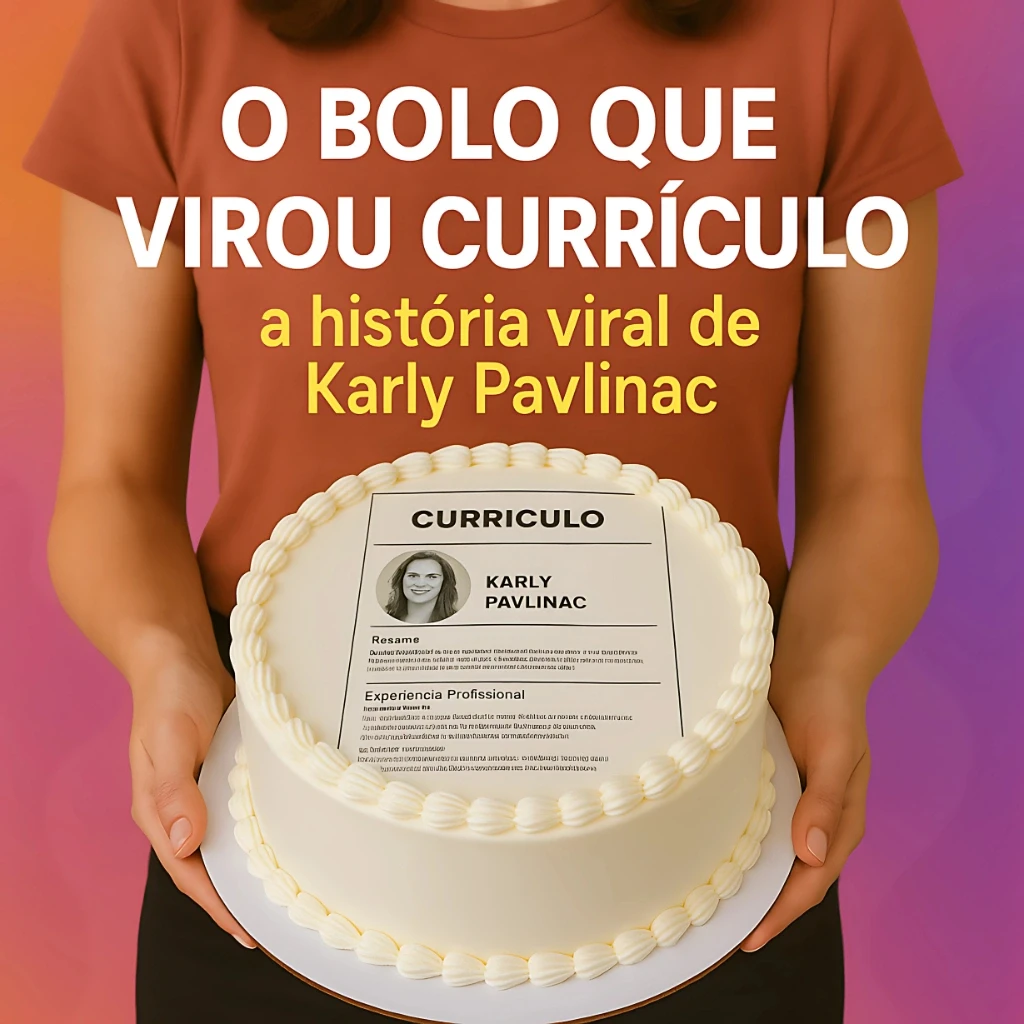 O bolo que virou currículo: a história viral de Karly Pavlinac