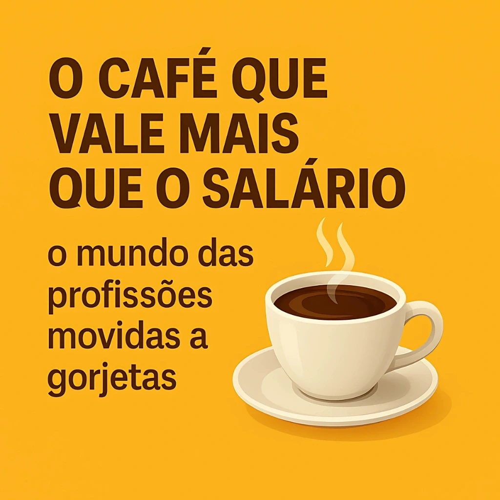 O café que vale mais que o salário: o mundo das profissões movidas a gorjetas