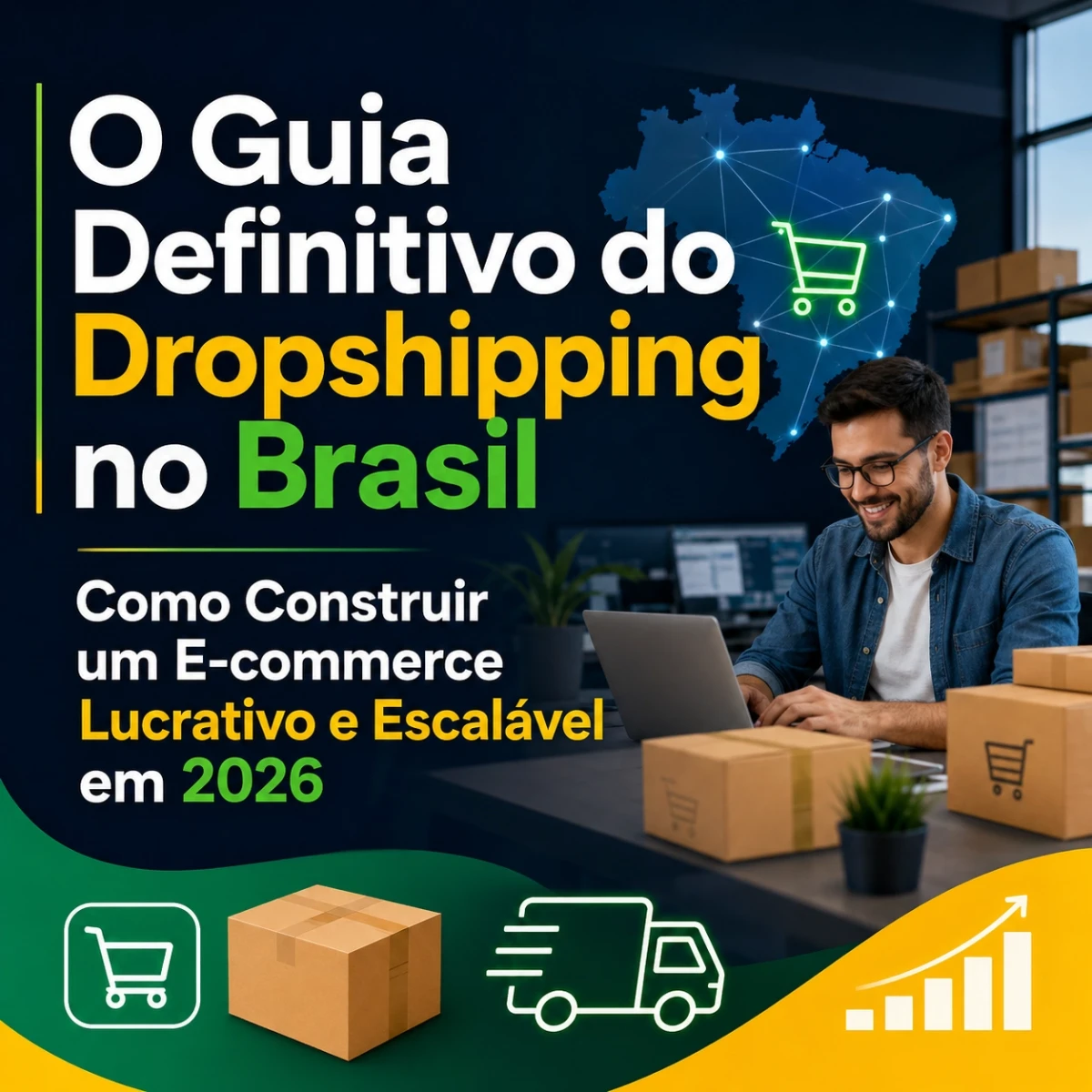 O Guia Definitivo do Dropshipping no Brasil: Como Construir um E-commerce Lucrativo e Escalável em 2026
