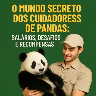 Capa do artigo sobre O mundo secreto dos cuidadores de pandas: salários, desa...