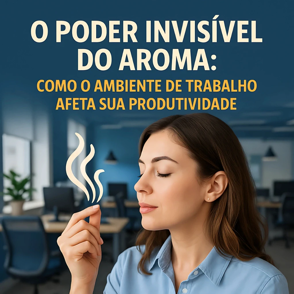O poder invisível do aroma: como o ambiente de trabalho afeta sua produtividade