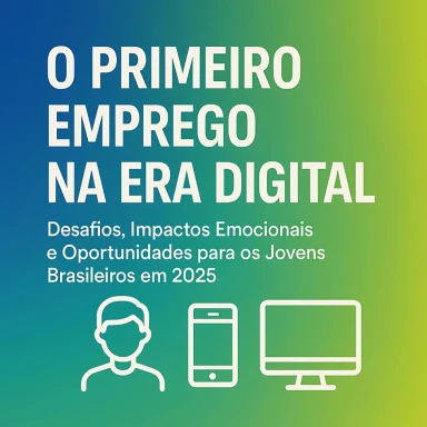 Capa do artigo sobre O Primeiro Emprego na Era Digital: Desafios, Impactos Emo...