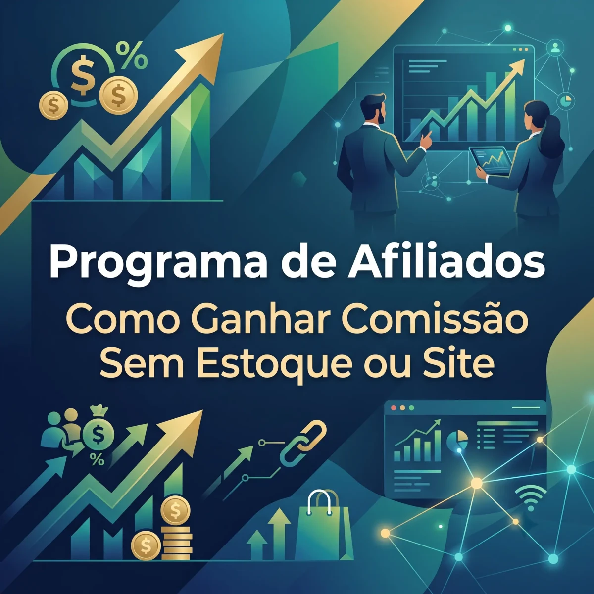 Programa de Afiliados: Como Ganhar Comissão Sem Estoque ou Site