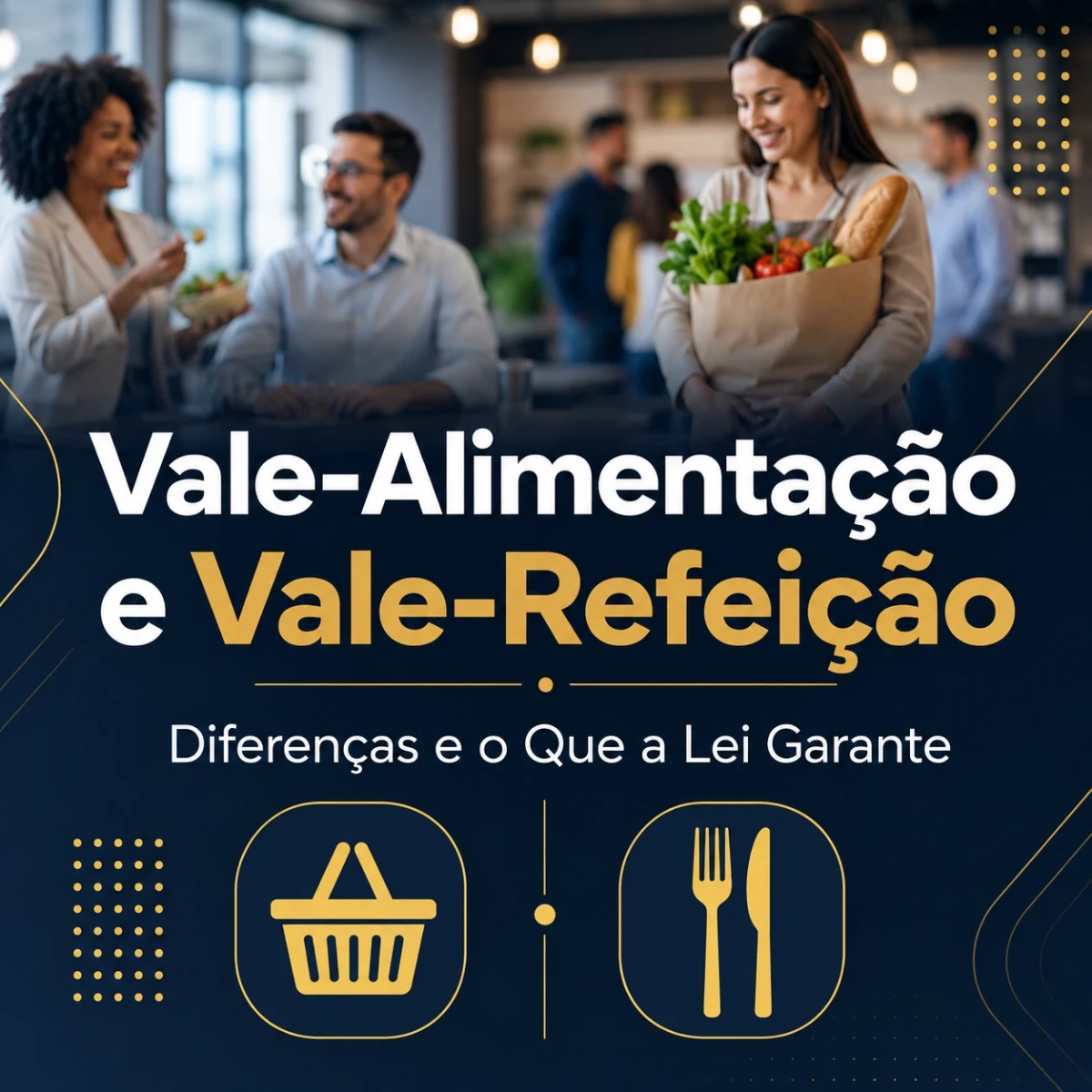 Vale-Alimentação e Vale-Refeição: Diferenças e o Que a Lei Garante